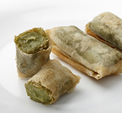 crujiente de boletus edulis